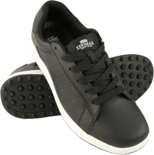 Chaussures de Golf pour Hommes - Chaussures de Sport pour Hommes - Chaussures de Sport pour Hommes - Chaussure de Golf en Cuir- Chaussure de Sport - 44 EU Charbon Noir