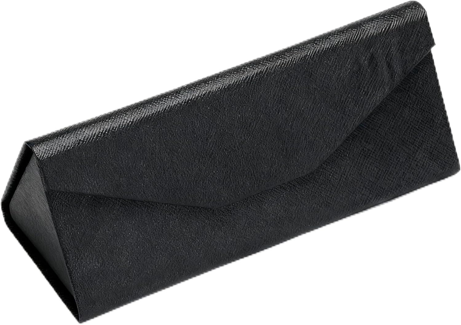 2 pcs Étui à Lunettes Pliable et Rigide - Protection Triangulaire avec Fermeture Magnétique, Conception Légère et Élégante, pour Lunettes de Soleil, de Vue et Sportives, Unisexe