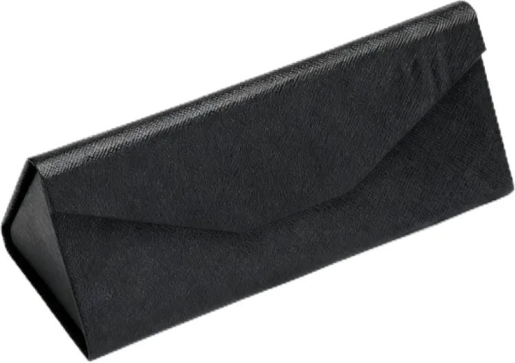 2 pcs Étui à Lunettes Pliable et Rigide - Protection Triangulaire avec Fermeture Magnétique, Conception Légère et Élégante, pour Lunettes de Soleil, de Vue et Sportives, Unisexe