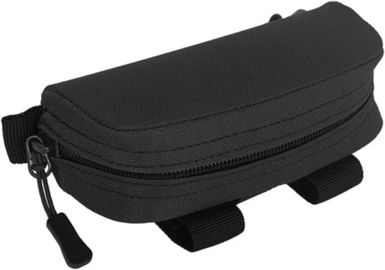Étui de transport tactique Molle pour lunettes de soleil d'extérieur rigide portable résistant aux chocs Boîte de protection étanche Accessoires de lunettes Noir