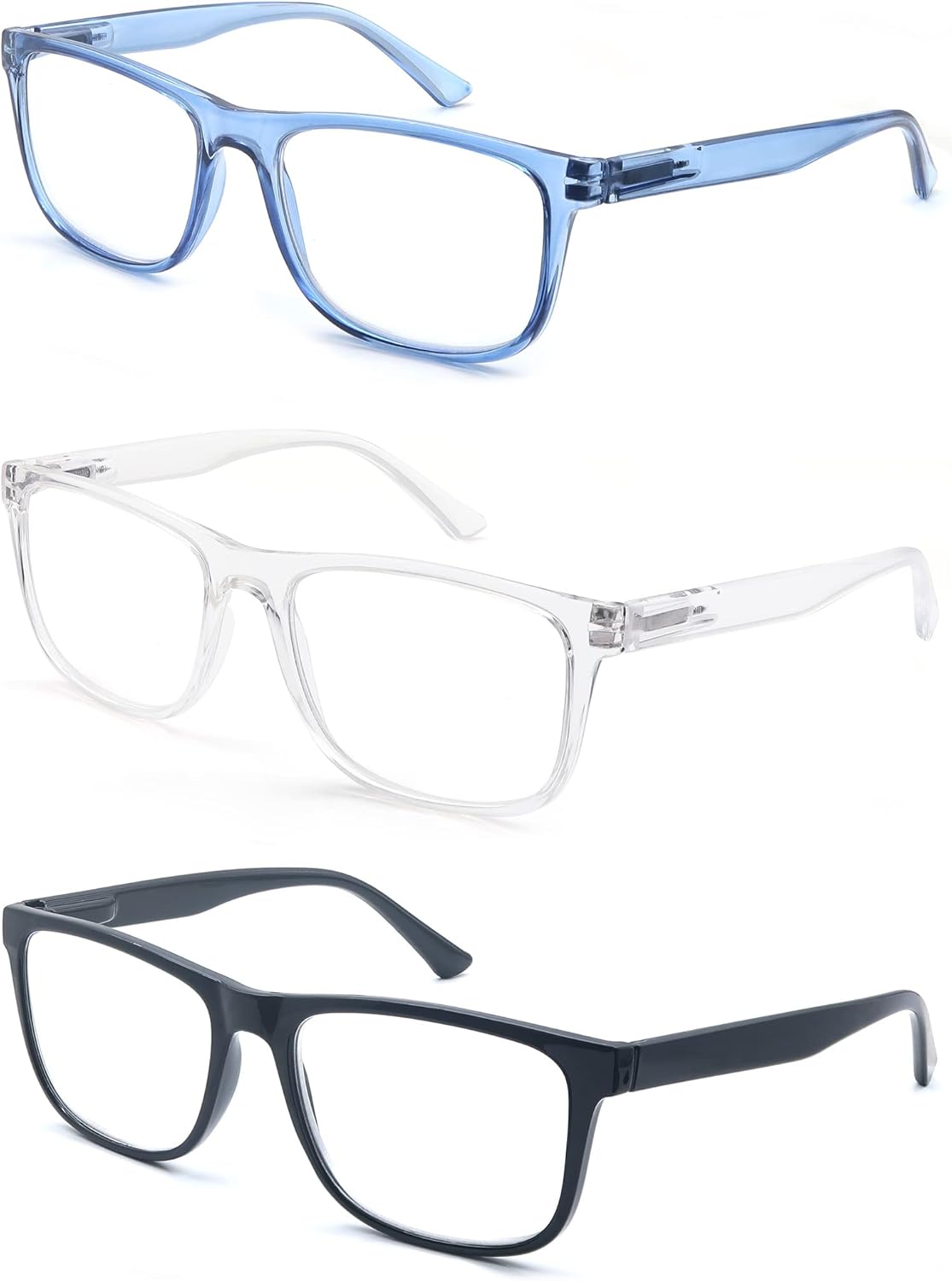 MODFANS Lunettes de Lecture Homme Femme +2.50 Couleur 178