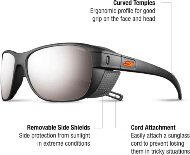 Camino Lunettes de soleil Mixte (lot de 1) Taille unique Noir
