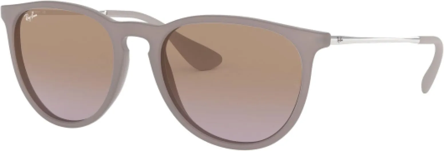 Ray-Ban Rb4171 Montures de lunettes Mixte (lot de 1) 54 mm Brun (Gestell: Braun,silber, Gläserfarbe: Braun-violett Verlauf 600068)
