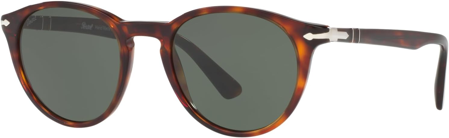Persol 0po3152s Lunettes de soleil Mixte 52 Marron (Havana/Green)