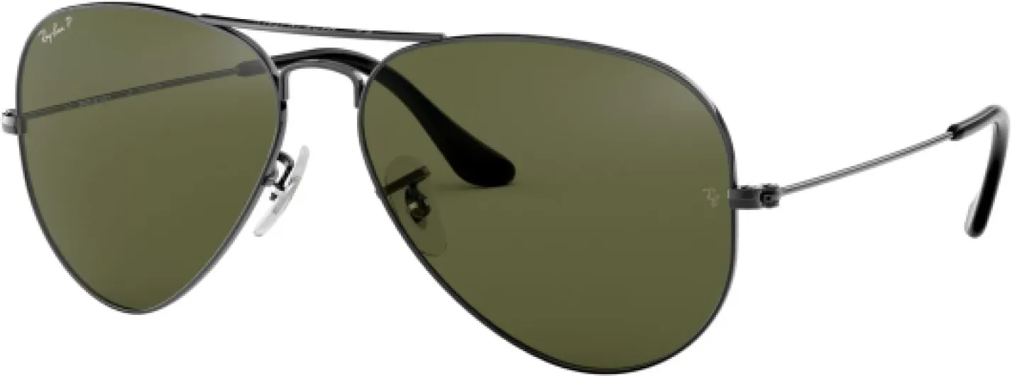 Ray-Ban Aviator Montures de lunettes Mixte (lot de 1) 58 mm Gris (004/58)