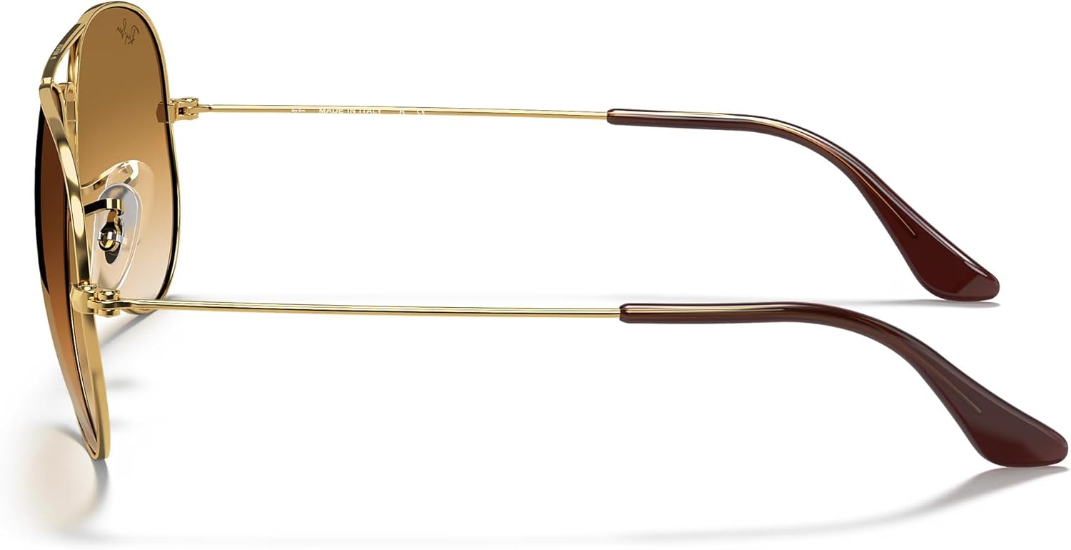 Ray-Ban - Lunettes de Soleil - RB3025 Aviator Metal Aviator 58 mm