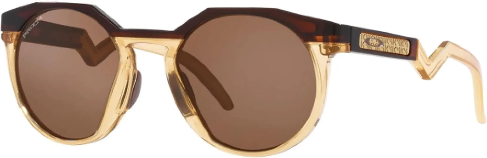 Oakley HSTN Lunettes de soleil de sport Ambre Foncé Curryprizm Tungstène