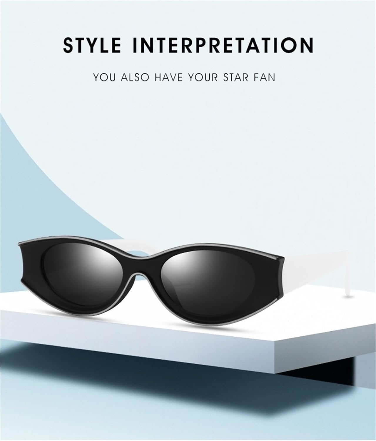 Lunettes De Soleil De Sport À Monture Large For Hommes Et Femmes Lunettes De Soleil De Plage For Les Vacances De Shopping For Conducteurs M Blanc