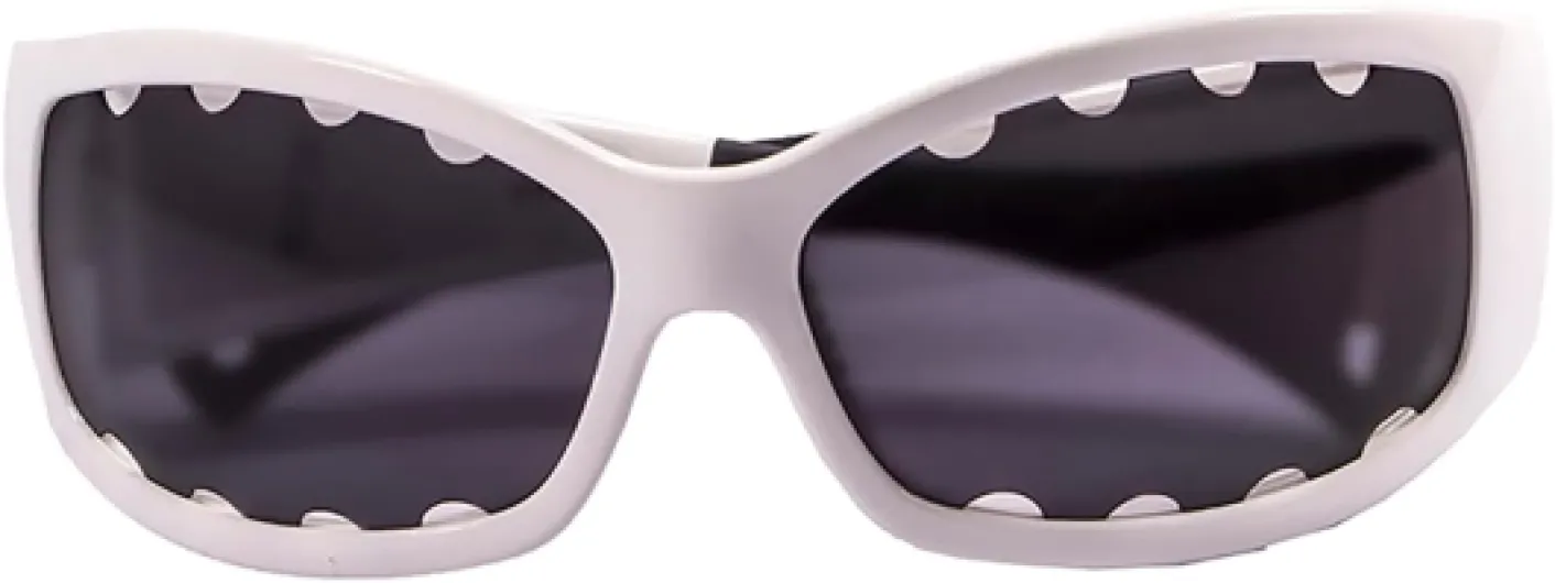 OCEAN FUERTEVENTURA Lunettes de soleil flottantes pour sports nautiques polarisées Blanc Fumée