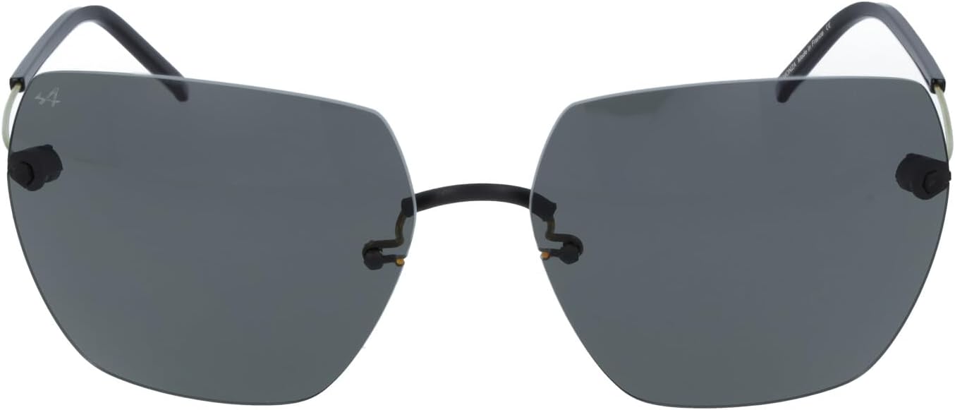 Alpine F1 Eyewear - Lunettes de Soleil - Titane - Élégantes et Sportives - Confort Garanti - Branches Ergonomiques - Protection Intégrale contre les Rayons UVA et UVB - Fabriqué en France Monza
