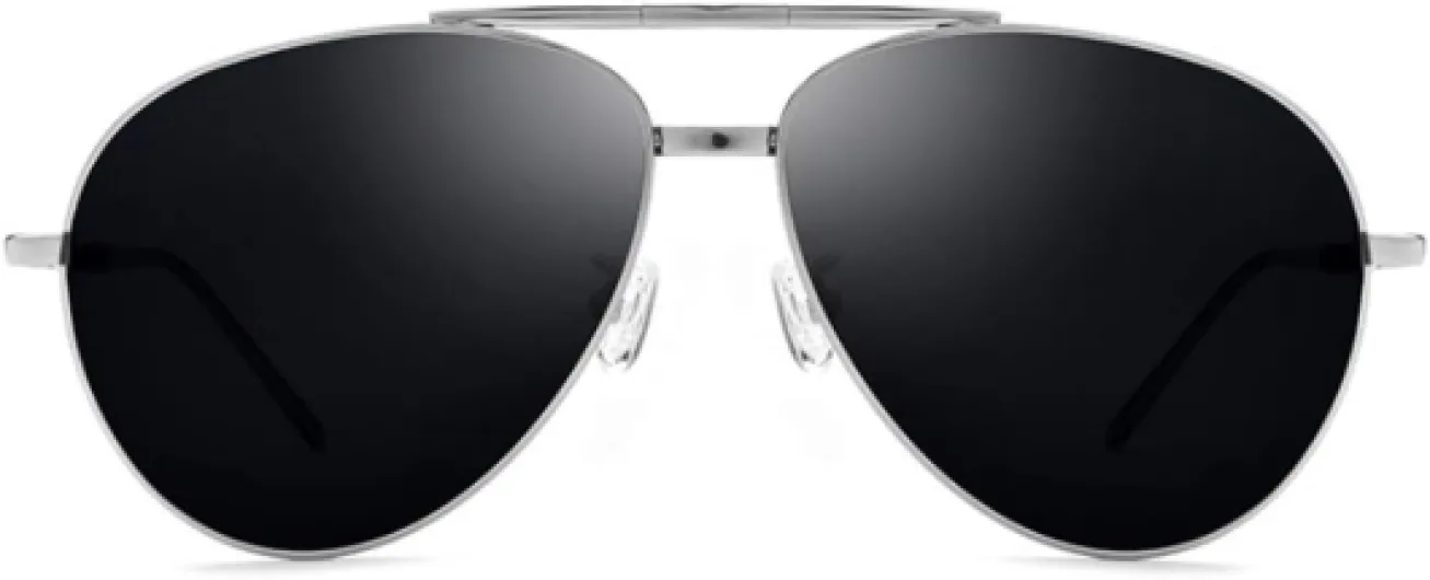 Lunettes de Soleil Lunettes Pliable polarisants Anti-éblouissement de soleil au volant d'extérieur ultra-léger Pure lunettes titane hommes pour Une Utilisation en Extérieur Noir 140x146x50mm