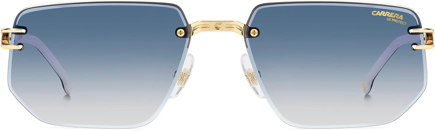 Carrera Carrera 1070/S Sunglasses Homme (lot de 1) 60/17/145 Black On Gold/Blue Shaded