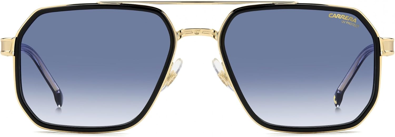 Carrera Men's 1069/S Sunglasses 58/19/145 Black Gold