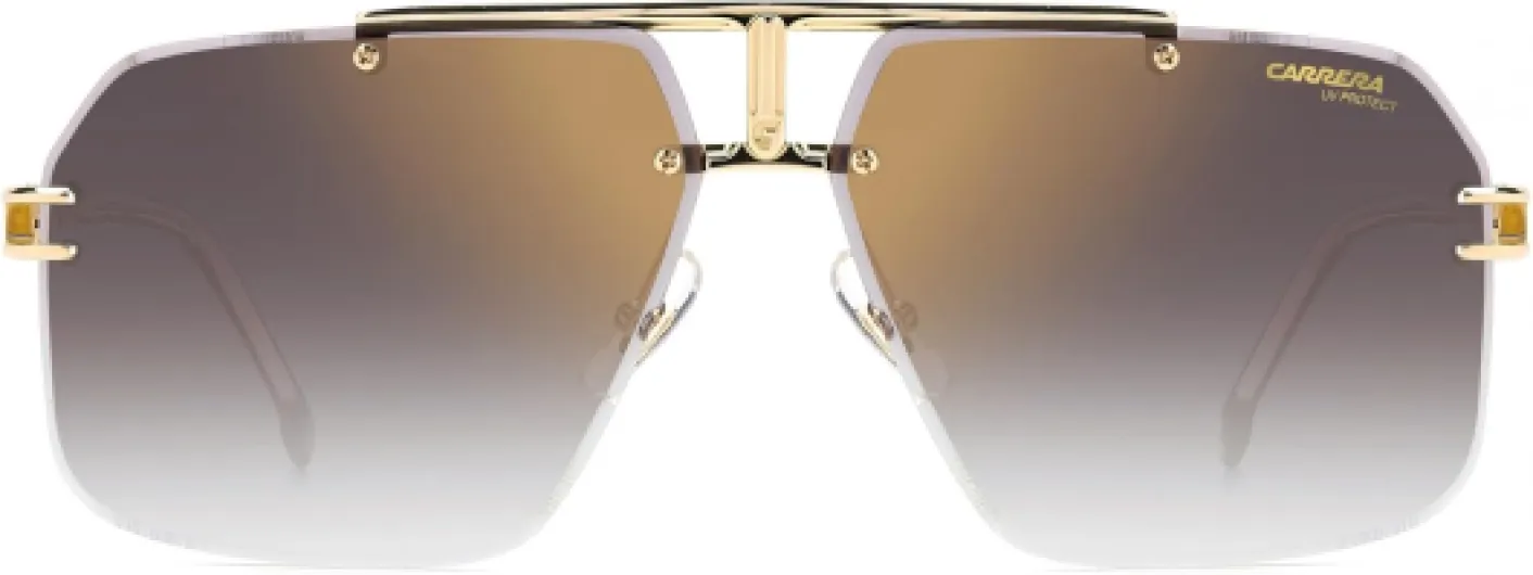 Carrera Lunettes de soleil homme 63/12/145 Gold Black/Brown Shaded