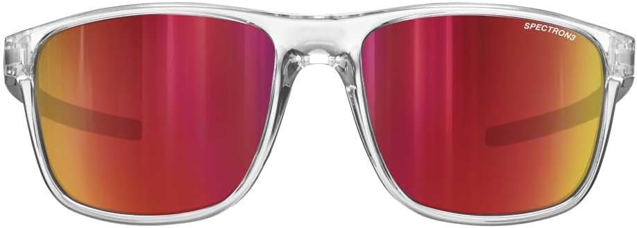 The Streets Lunettes de soleil Multi-activités sportives et quotidien Mixte (lot de 1) Taille unique Cristal / Rouge Catégorie 3