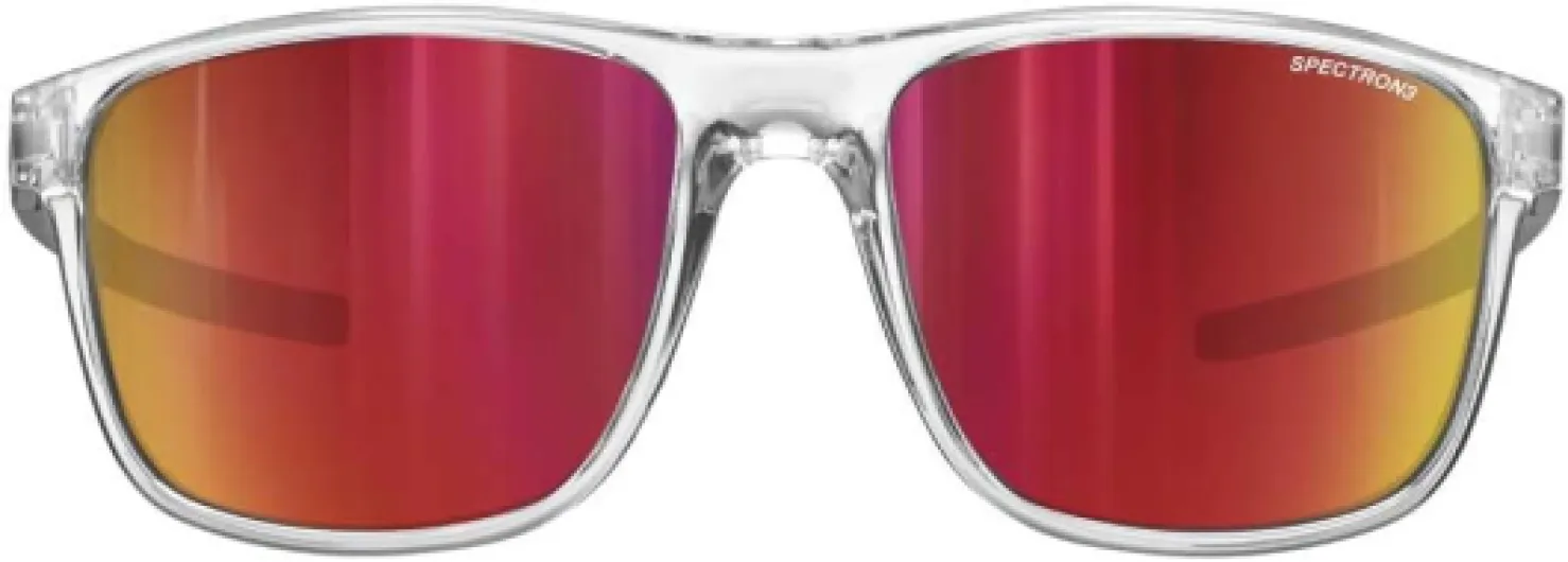 The Streets Lunettes de soleil Multi-activités sportives et quotidien Mixte (lot de 1) Taille unique Cristal / Rouge Catégorie 3