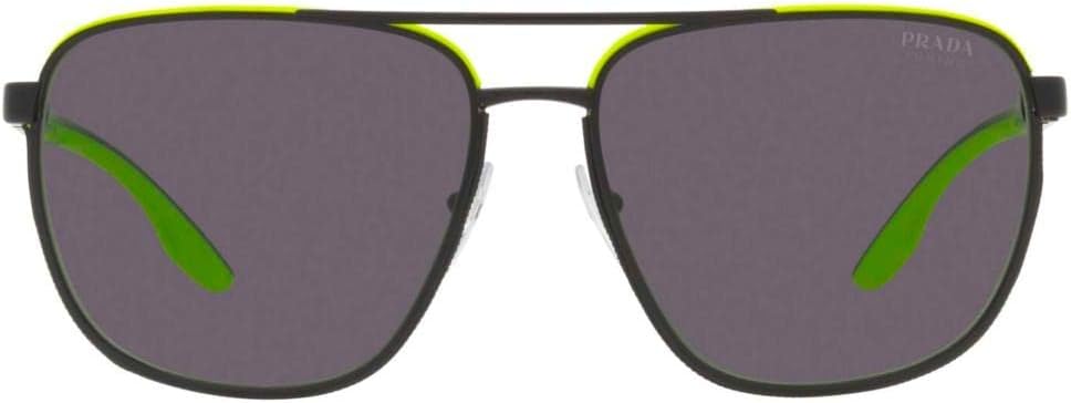 Lunettes de Soleil Prada Linea Rossa PRADA LINEA ROSSA SPS 50YS Matte Black/Dark Grey Tuning 62/16/145 homme