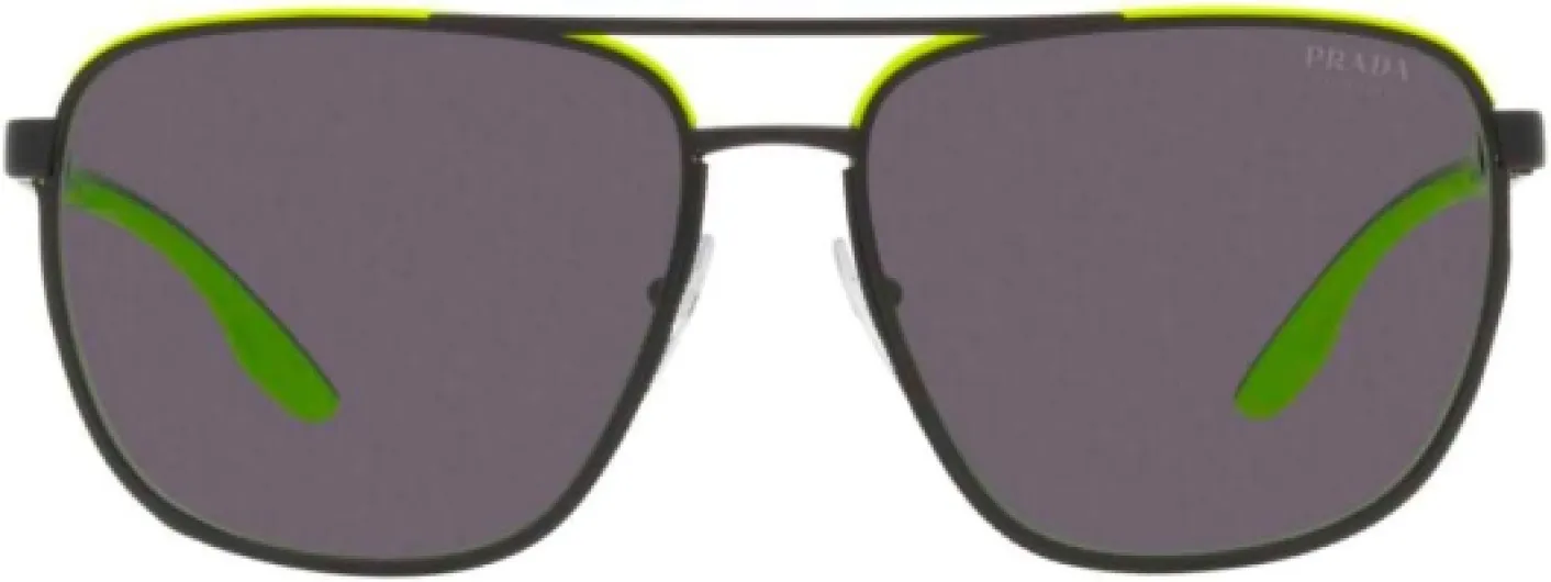 Lunettes de Soleil Prada Linea Rossa PRADA LINEA ROSSA SPS 50YS Matte Black/Dark Grey Tuning 62/16/145 homme