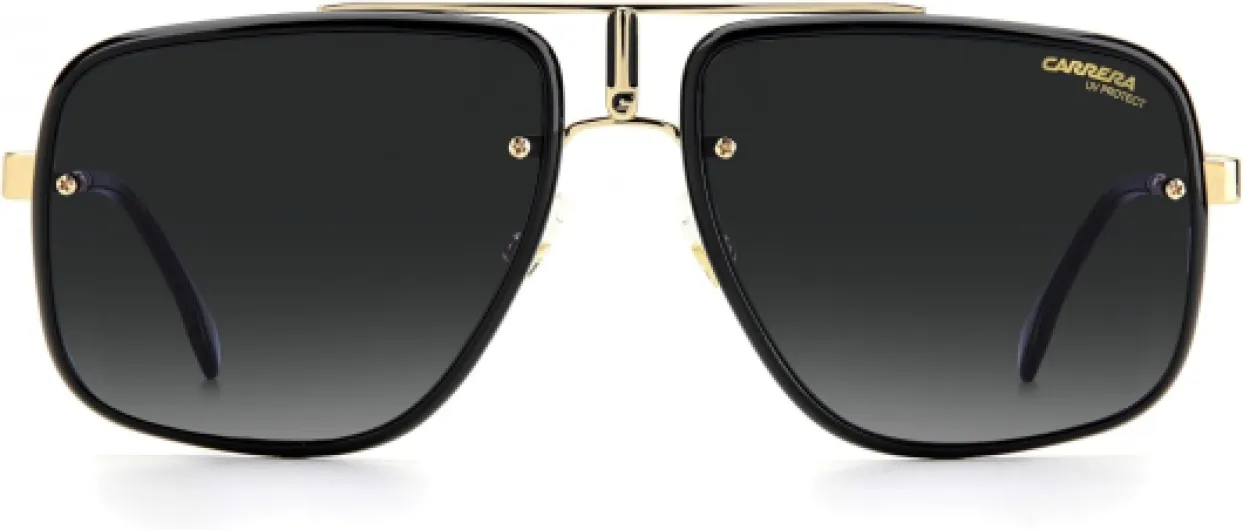 Carrera Ca Glory Ii Sunglasses Mixte (lot de 1) 59/18/145 Black On Gold/Grey Shaded