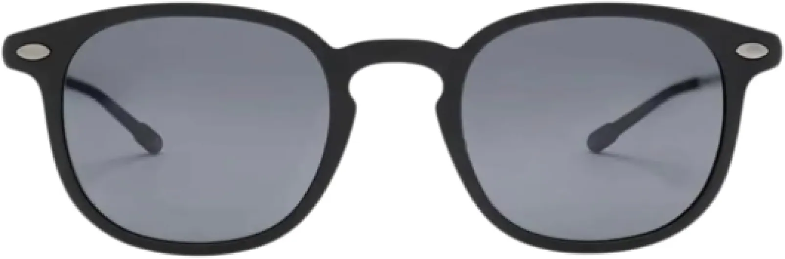 Optics Lunettes de Soleil Polarisées Unisexes - Lunettes Élégantes & Fines avec Protection 100% UV Cat3 pour Hommes & Femmes, Étui Compact - Collection Alma Taille unique Noir