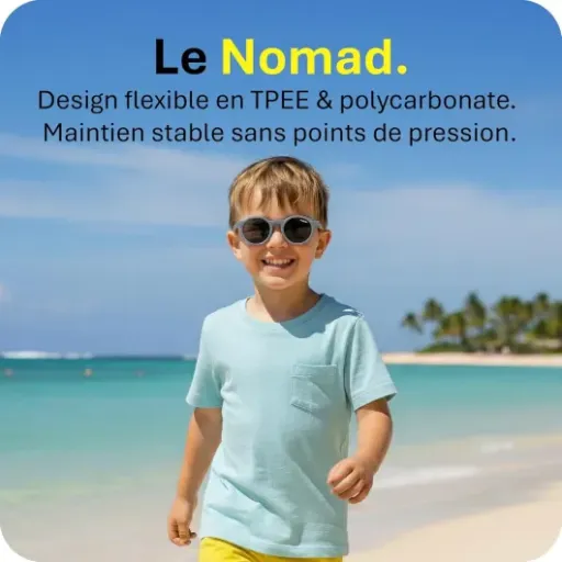 Test Mausito The Nomad 3-6 ans : des lunettes de soleil enfants qui font le job sans prise de tête