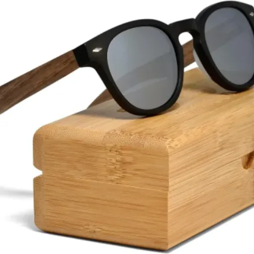 Test GOWOOD Lunettes de Soleil Rondes Bois & Acétate : le look vintage propre sans se ruiner