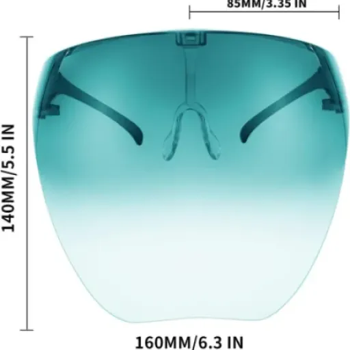 Test FEISEDY B2781 : la visière futuriste qui couvre tout le visage… mais pas vraiment pensée pour bronzer à la plage